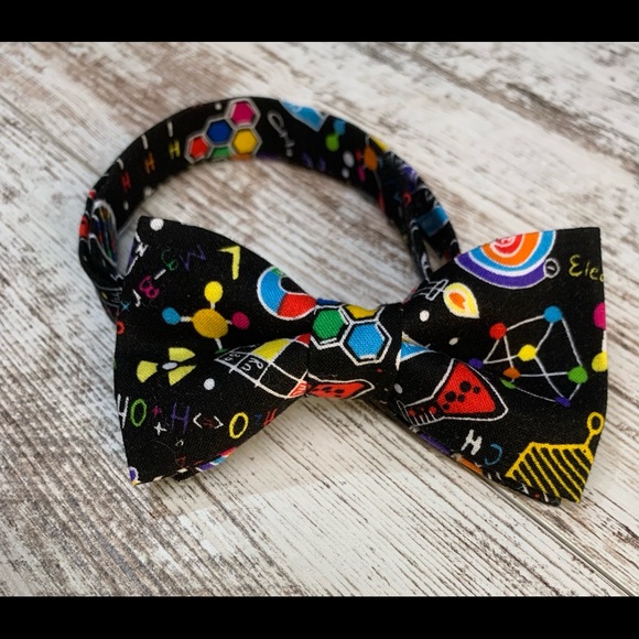 Science bow tie chemistry bow tie science gift science teacher science tie - Picture 3 of 7
